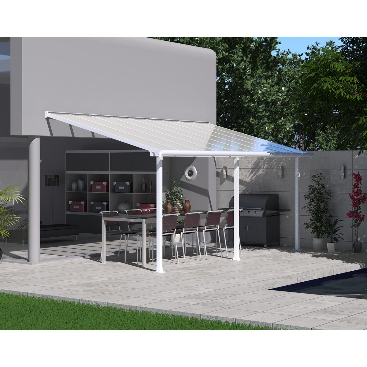 Olympia Aluminum Patio Covers 10 x 18 ft. | Palram-Canopia-Delightful Yard