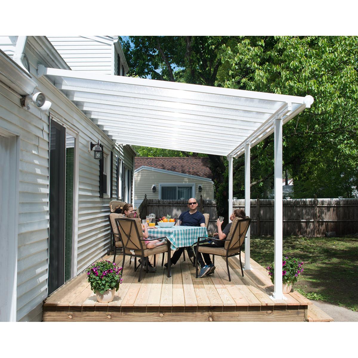 Olympia Aluminum Patio Covers 10 x 18 ft. | Palram-Canopia-Delightful Yard
