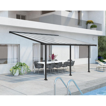 Olympia Aluminum Patio Covers 10 x 18 ft. | Palram-Canopia-Delightful Yard
