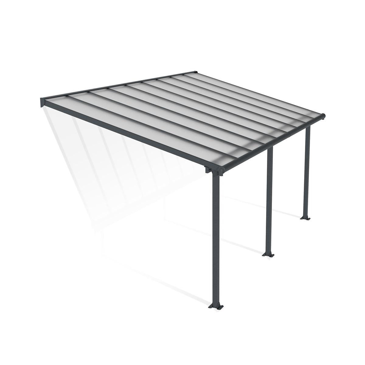Olympia Aluminum Patio Covers 10 x 18 ft. | Palram-Canopia-Delightful Yard
