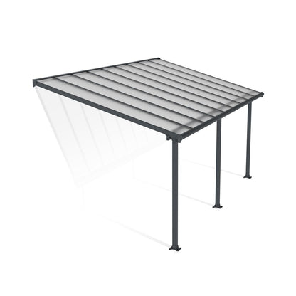 Olympia Aluminum Patio Covers 10 x 18 ft. | Palram-Canopia-Delightful Yard