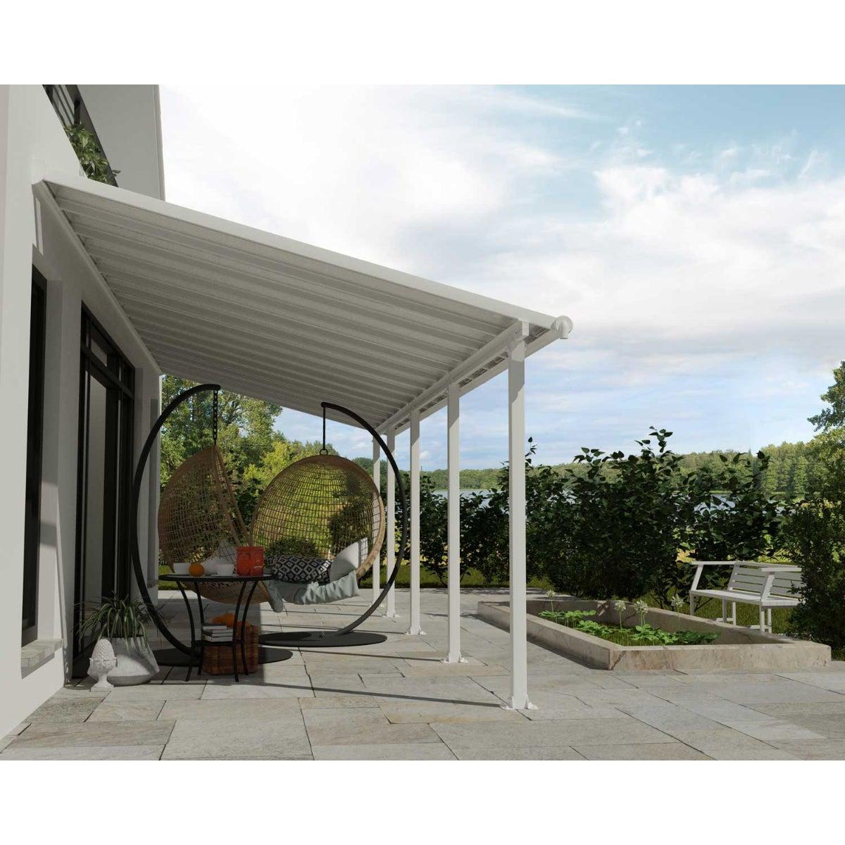 Olympia Patio Covers 10 x 28 ft. | Palram-Canopia - Delightful Yard