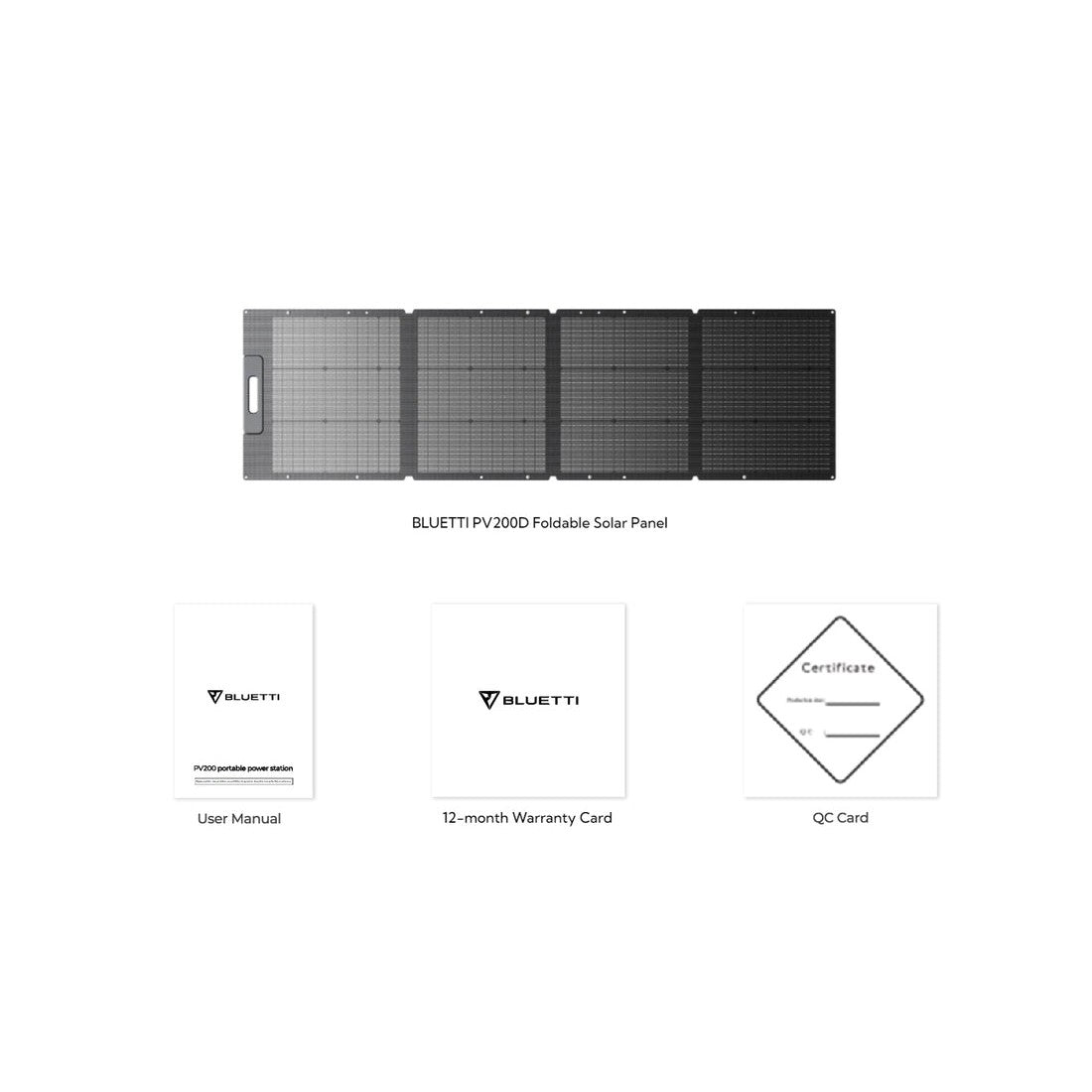 PV200D Portable Solar Panel 200W | BLUETTI-Delightful Yard