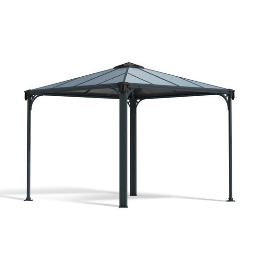 Palermo Aluminum Gazebo 10 x 10 ft. | Palram-Canopia-Delightful Yard