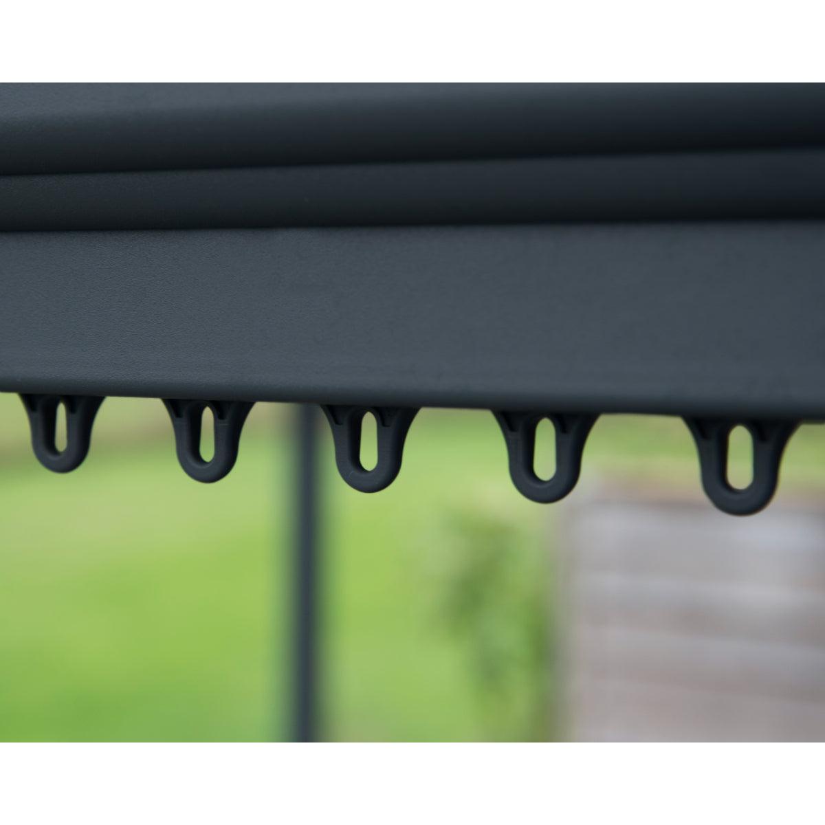 Palermo Aluminum Gazebo 14 x 14 ft. | Palram-Canopia-Delightful Yard