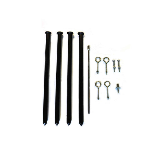 Permanent Anchors for Car Shelters | Gazebo PenGuin-Delightful Yard