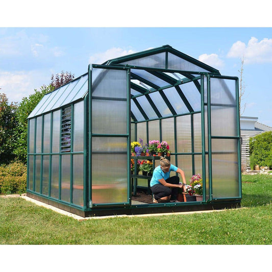 Rion Prestige Greenhouse 8 x 12 ft. - Delightful Yard