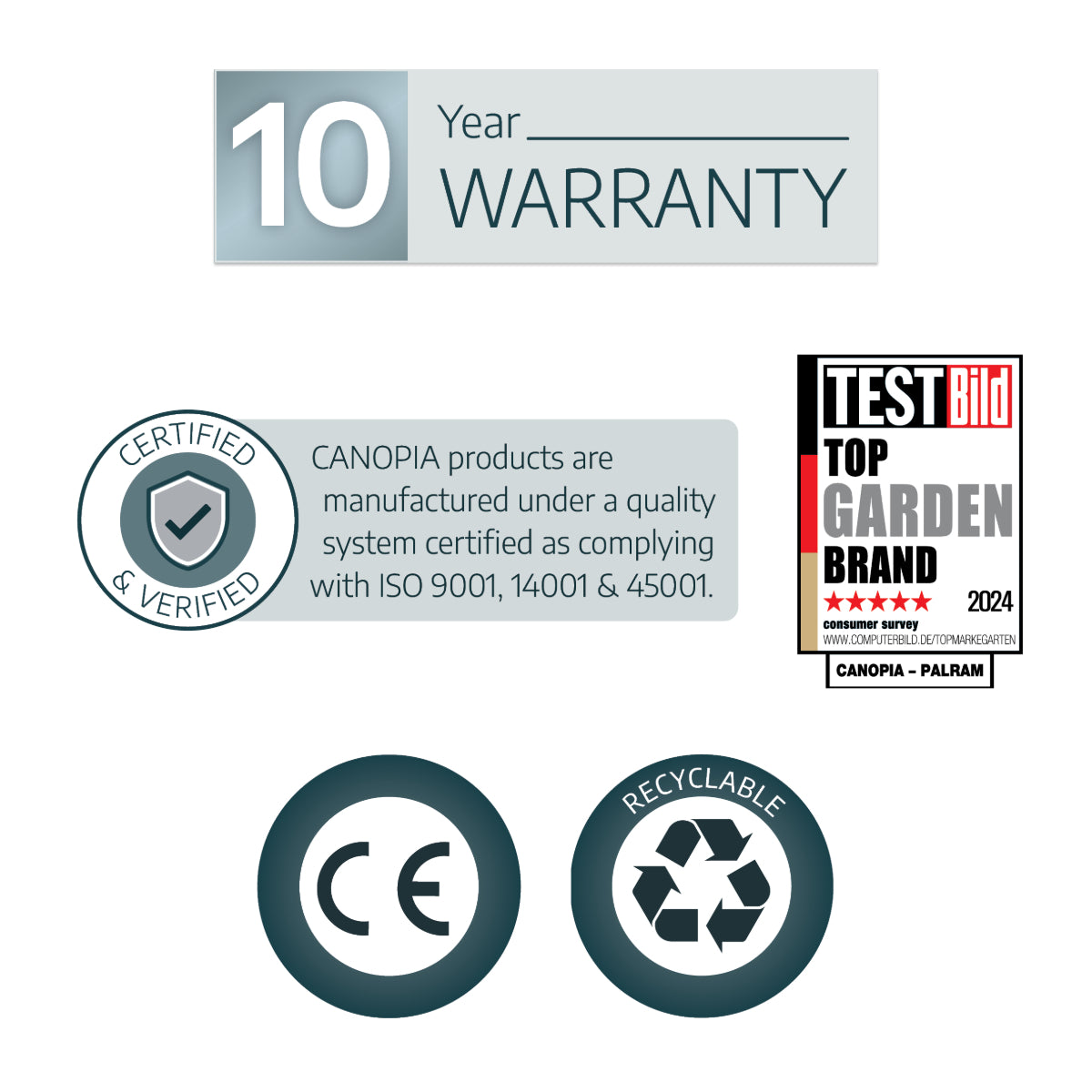 Roma Hexagonal Aluminum Gazebo 12 x 14 ft. | Palram-Canopia-Delightful Yard