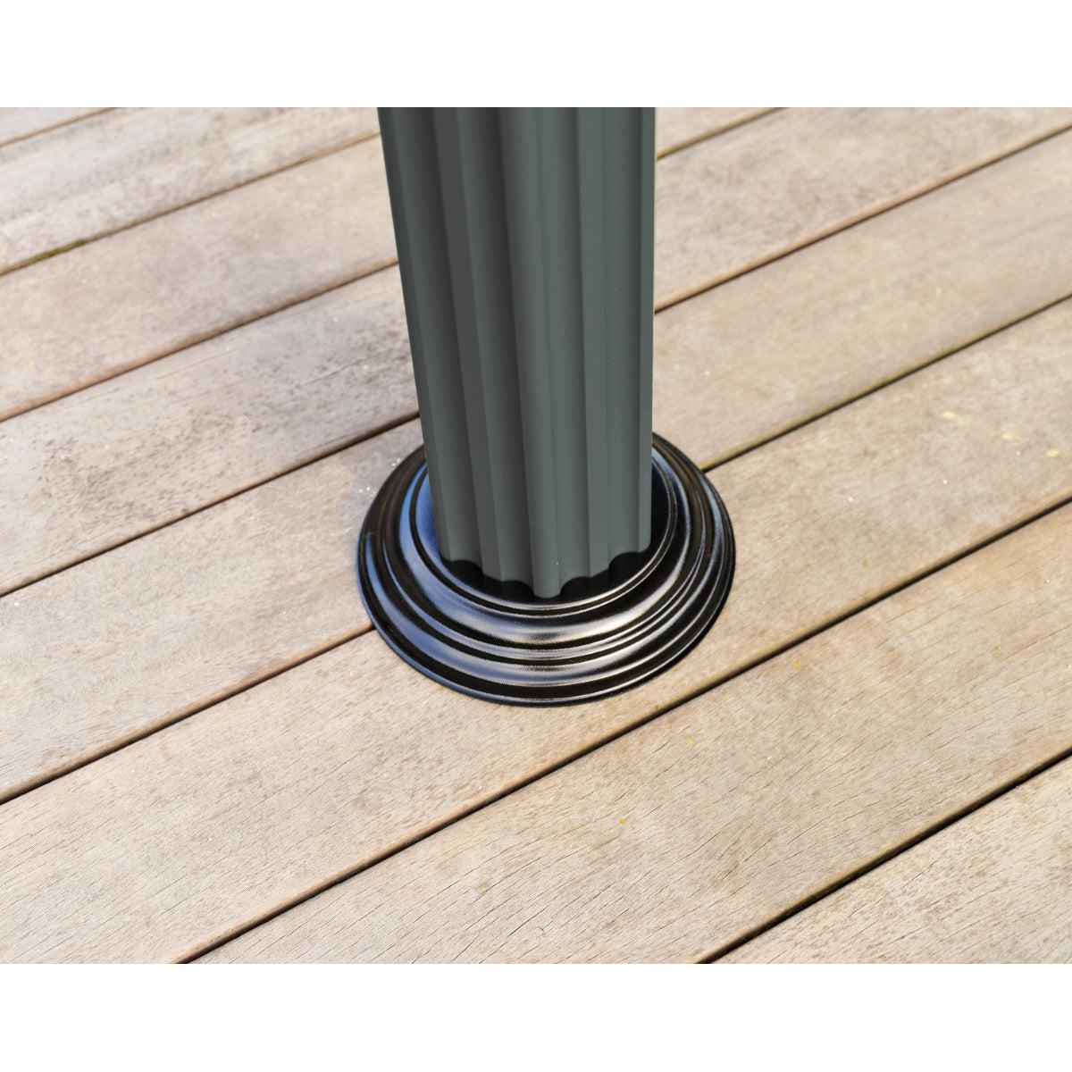 Roma Hexagonal Aluminum Gazebo 12 x 14 ft. | Palram-Canopia-Delightful Yard