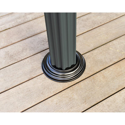 Roma Hexagonal Aluminum Gazebo 12 x 14 ft. | Palram-Canopia-Delightful Yard