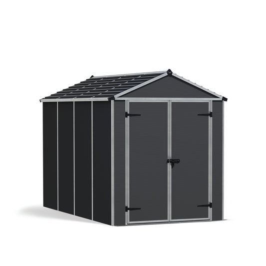 Rubicon Heavy Duty Skylight Shed 6 x 10 ft. | Palram-Canopia-Delightful Yard