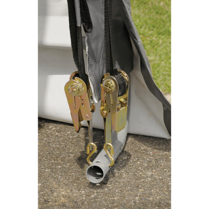 ShelterCoat 12 x 28 x 11 ft. Garage Barn Shelter | Shelterlogic-Delightful Yard