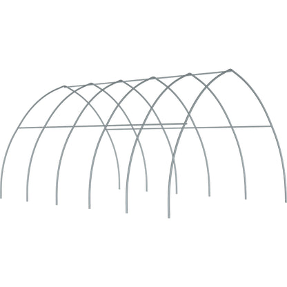 ShelterTech Custom High Tunnel Greenhouse-Delightful Yard