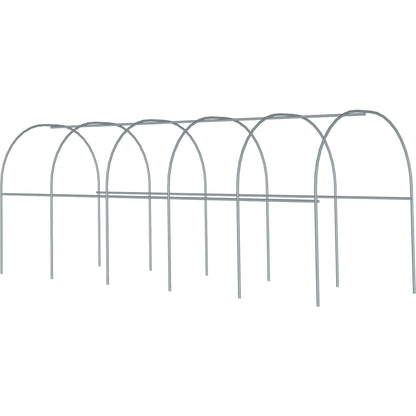 ShelterTech Custom High Tunnel Greenhouse-Delightful Yard