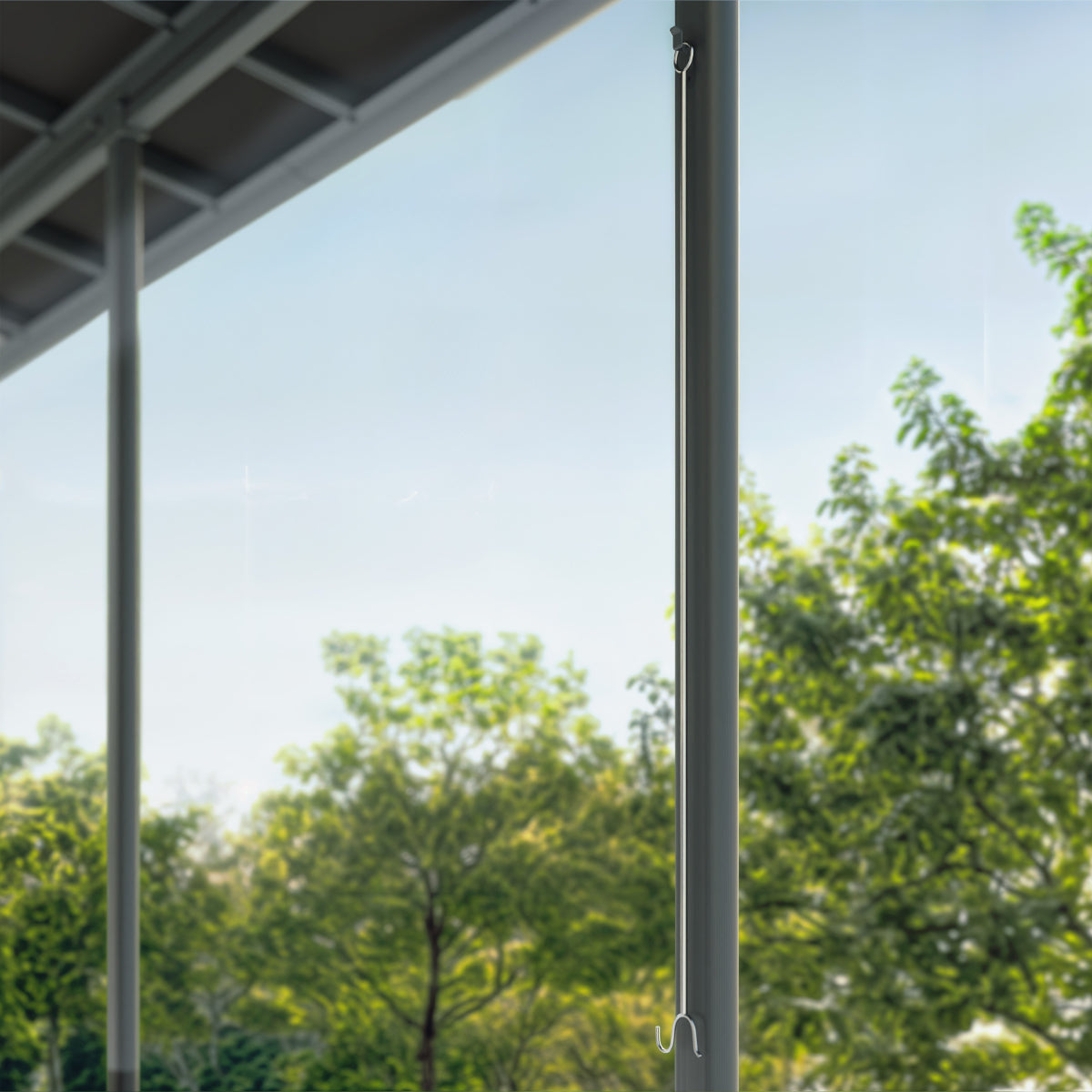 Sierra Cabrio Aluminum Patio Covers 10 x 18 ft. Retractable Grey Panels | Palram-Canopia-Delightful Yard