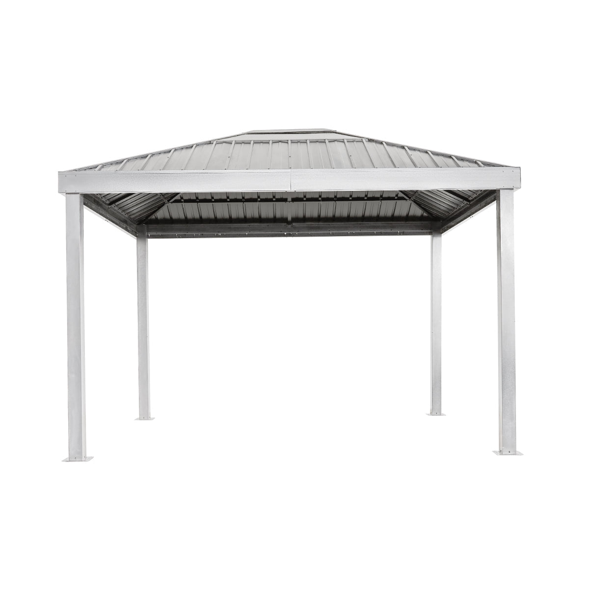 Skylight Aluminum Gazebo 10 x 12 ft | Sojag-Delightful Yard