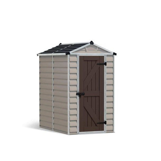 Skylight Shed 4 x 6 ft. Beige | Palram-Canopia-Delightful Yard