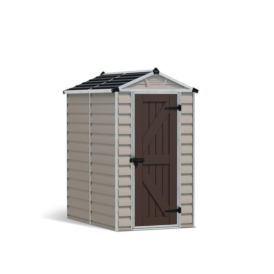 Skylight Shed 4 x 6 ft. Beige | Palram-Canopia-Delightful Yard