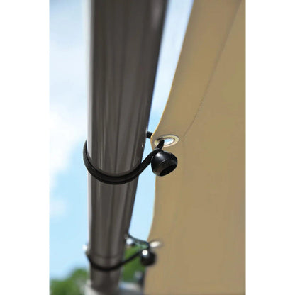 Solano 10 x 6 ft. Patio Awning Gazebo | Shelterlogic-Delightful Yard