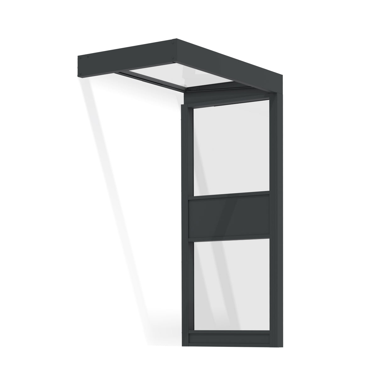 Sophia Door Awning 5 x 3 ft | Palram-Canopia-Delightful Yard