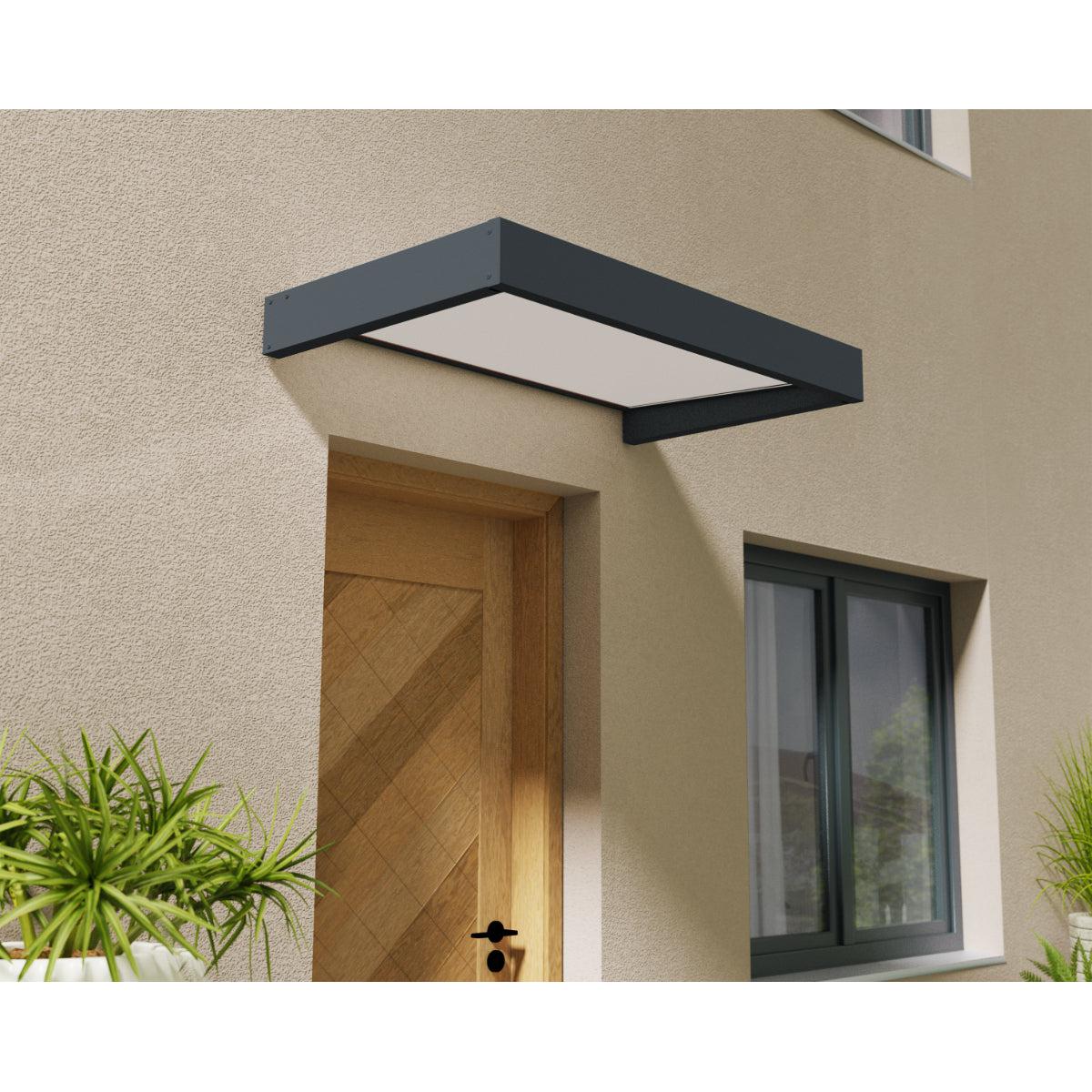 Sophia Door Awning 5 x 3 ft | Palram-Canopia-Delightful Yard