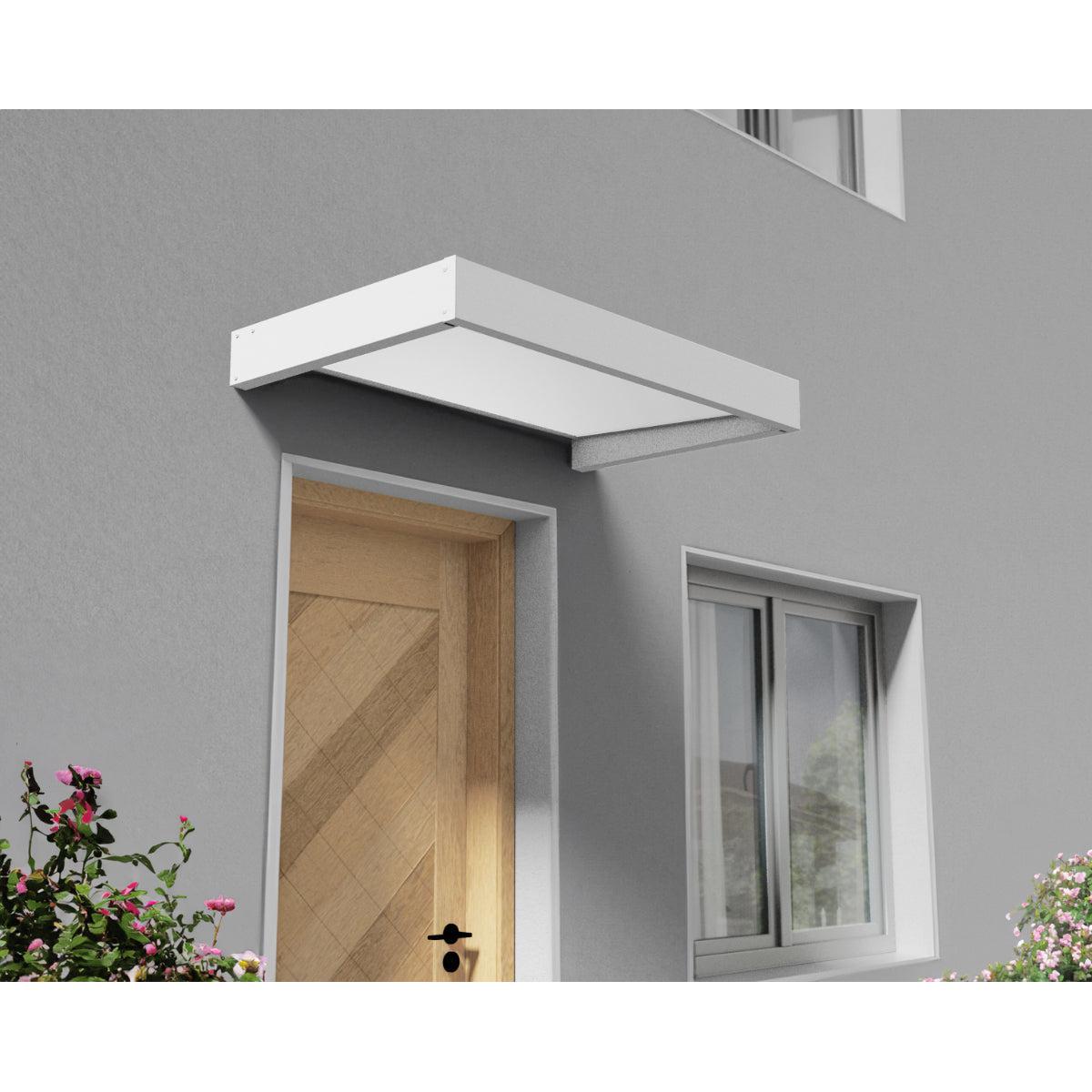 Sophia Door Awning 5 x 3 ft | Palram-Canopia-Delightful Yard