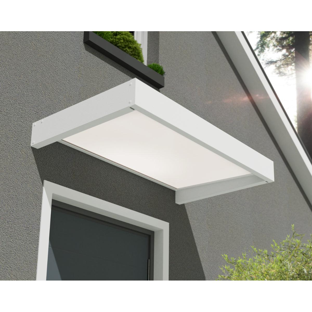 Sophia Door Awning 5 x 3 ft | Palram-Canopia-Delightful Yard