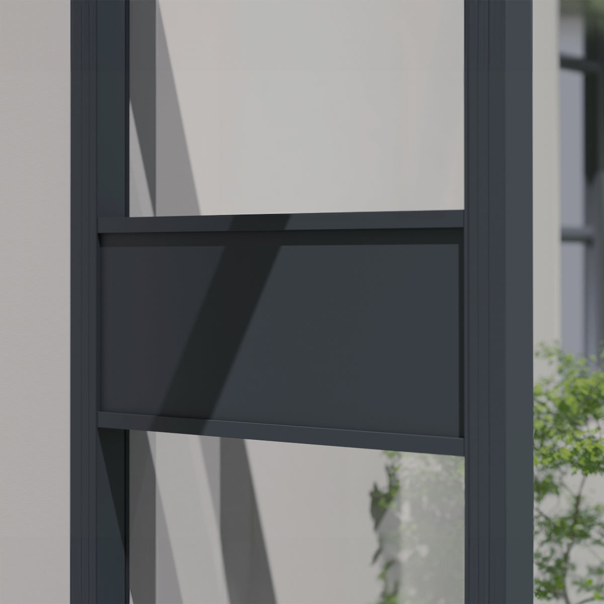 Sophia Door Awning 5 x 3 ft | Palram-Canopia-Delightful Yard