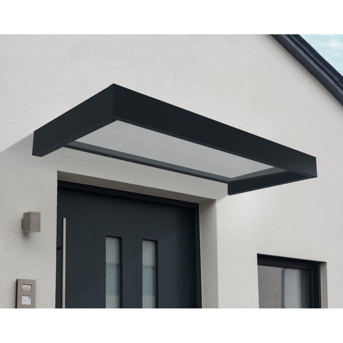 Sophia Door Awning 7 x 3 ft | Palram-Canopia-Delightful Yard