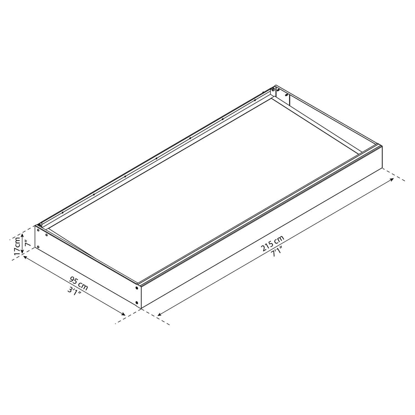 Sophia 2150 Door Awning Clear Panel | Palram-Canopia - Delightful Yard