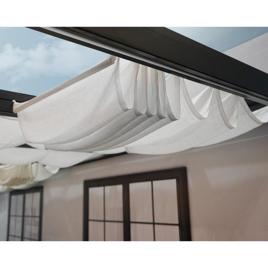 Stockholm Patio Cover Roof Blinds | Palram-Canopia-Delightful Yard