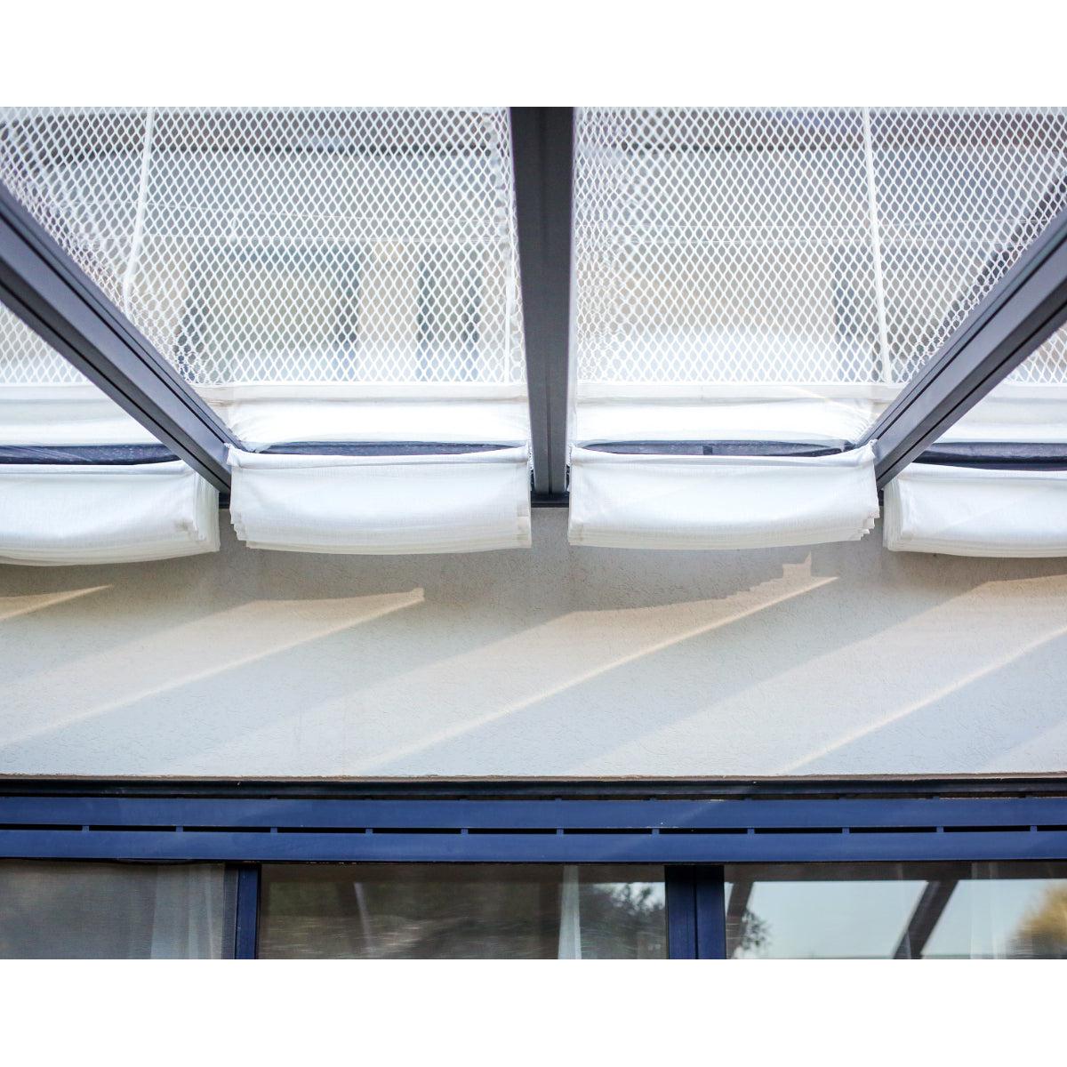 Stockholm Patio Cover Roof Blinds | Palram-Canopia-Delightful Yard