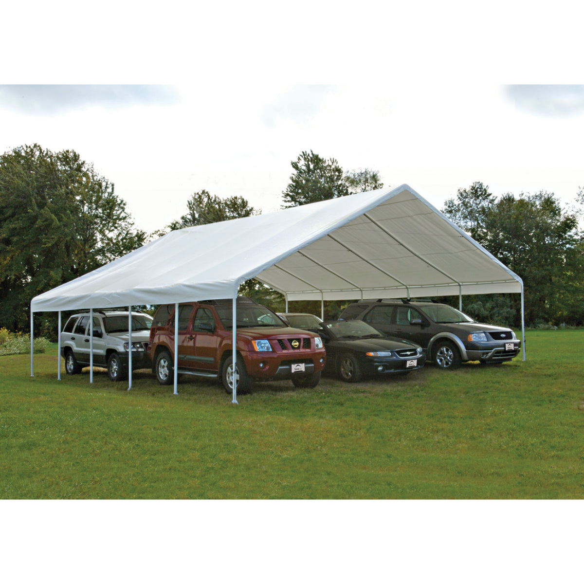 UltraMax Canopy 30 x 30 ft. White | Shelterlogic-Delightful Yard