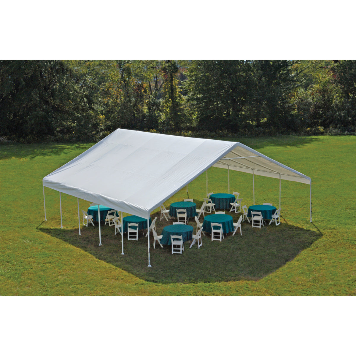 UltraMax Canopy 30 x 30 ft. White | Shelterlogic-Delightful Yard