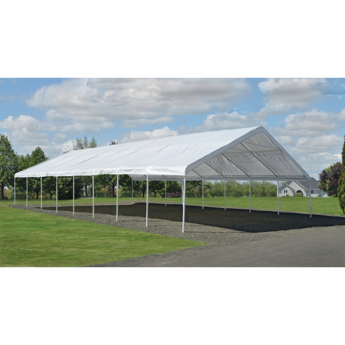 UltraMax Canopy 30 x 50 ft. White | Shelterlogic-Delightful Yard