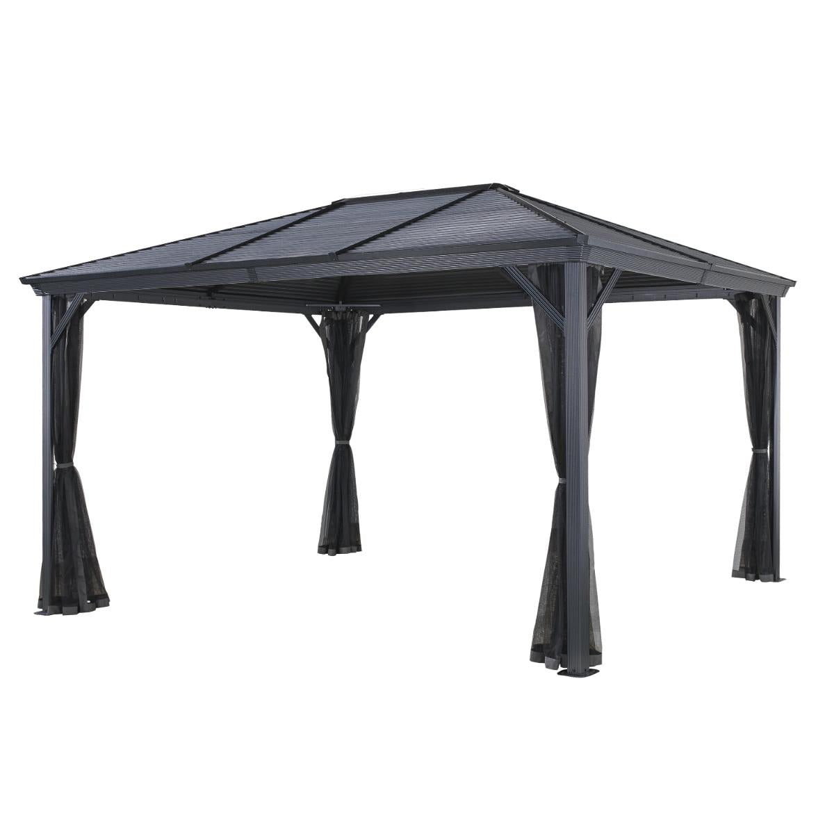 Ventura Aluminum Gazebo 10 x 14 ft | Sojag-Delightful Yard