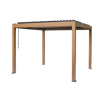 Vikos Aluminum Pergola 10 x 10 ft. | Gazebo PenGuin-Delightful Yard