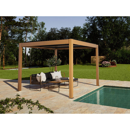 Vikos Aluminum Pergola 10 x 10 ft. | Gazebo PenGuin-Delightful Yard