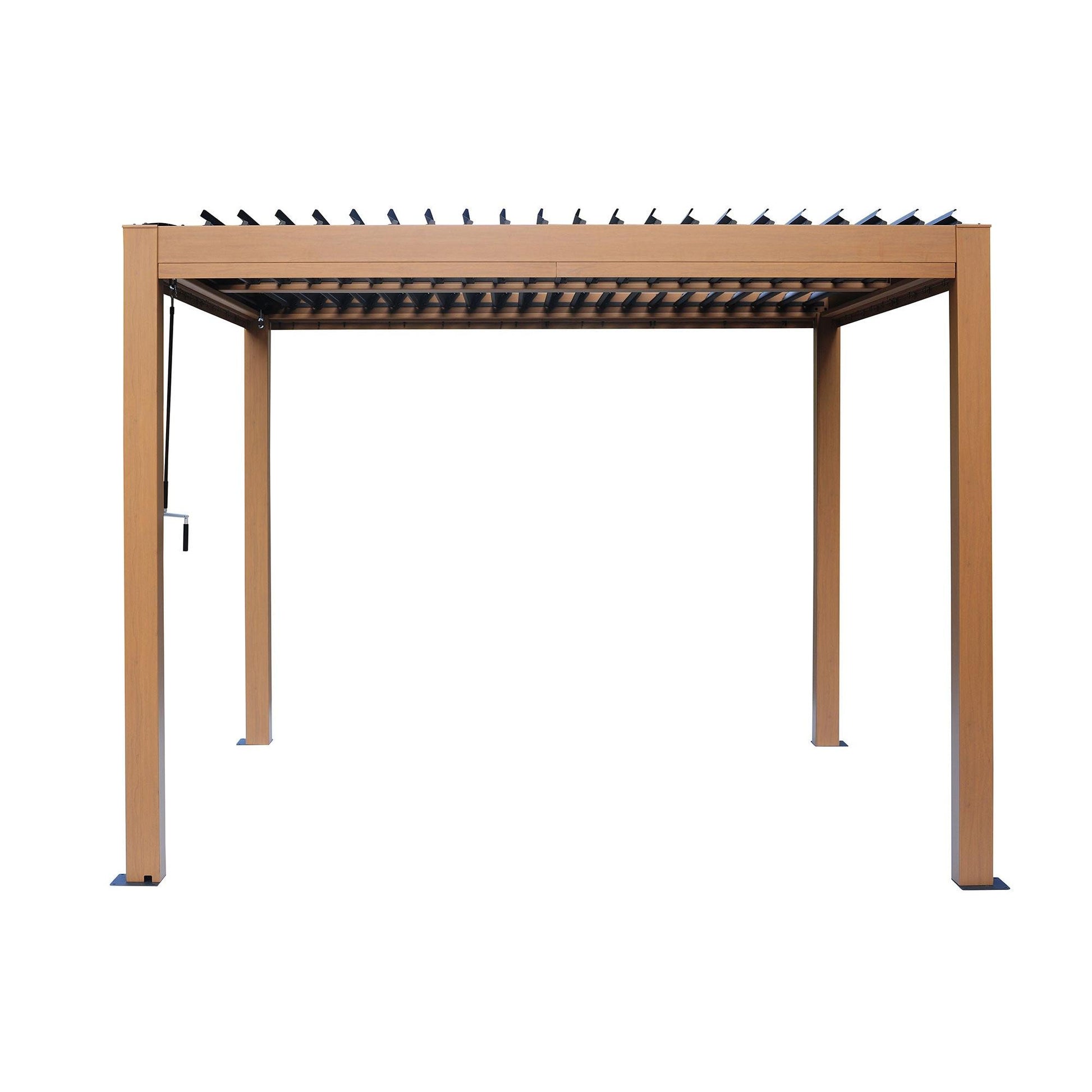 Vikos Aluminum Pergola 10 x 10 ft. | Gazebo PenGuin-Delightful Yard