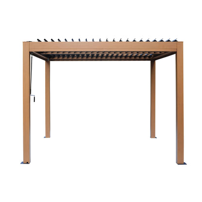 Vikos Aluminum Pergola 10 x 10 ft. | Gazebo PenGuin-Delightful Yard