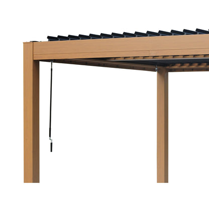 Vikos Aluminum Pergola 10 x 10 ft. | Gazebo PenGuin-Delightful Yard