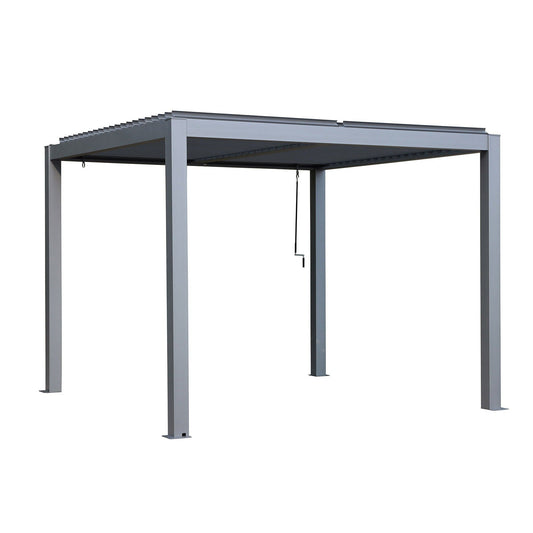 Vikos Aluminum Pergola 10 x 10 ft. | Gazebo PenGuin-Delightful Yard