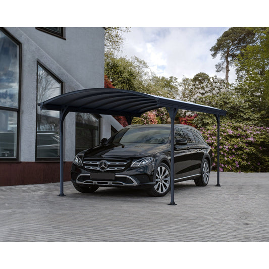 Vitoria Aluminum Carport 10 x 16 x 7 ft. | Palram-Canopia-Delightful Yard