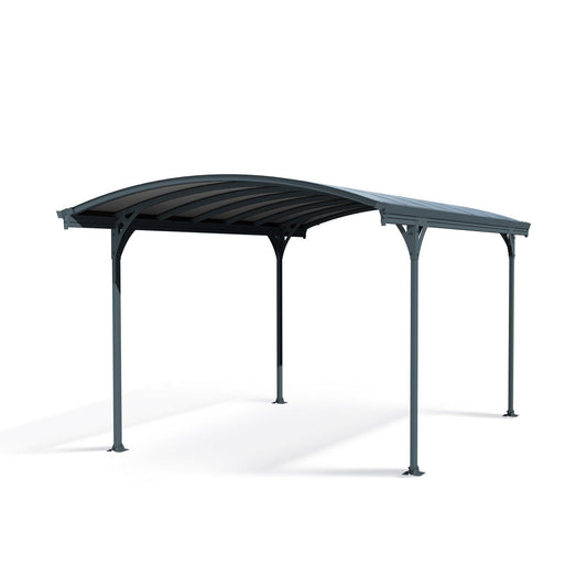 Vitoria Aluminum Carport 10 x 16 x 7 ft. | Palram-Canopia-Delightful Yard