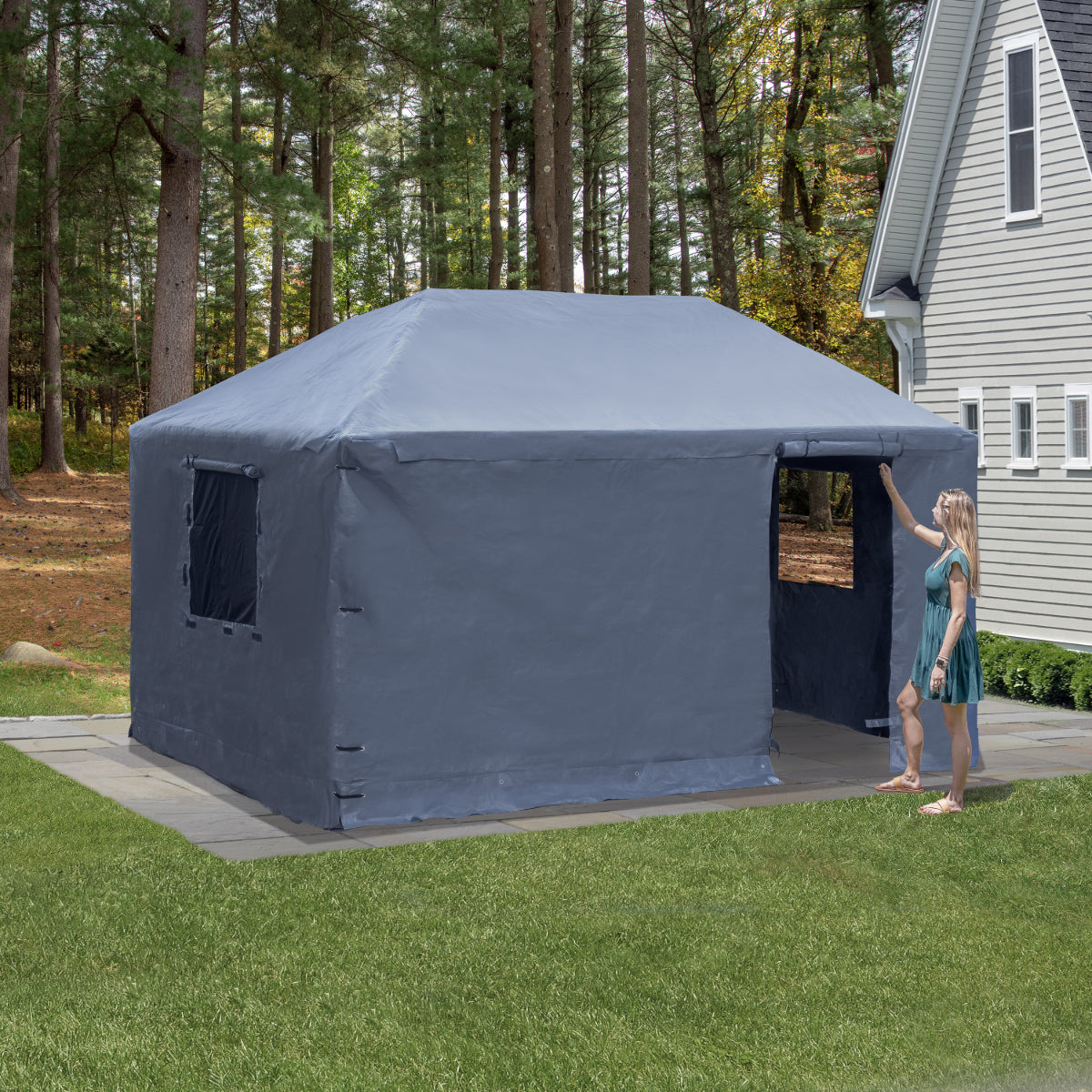 Winter Gazebo Cover 10 x 16 ft | Sojag-Delightful Yard