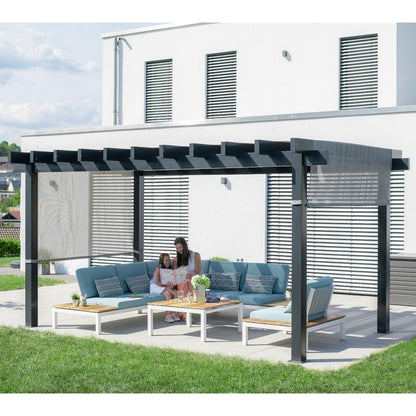 Yamba 10 x 16.5 ft. Aluminum Pergola| Sojag-Delightful Yard