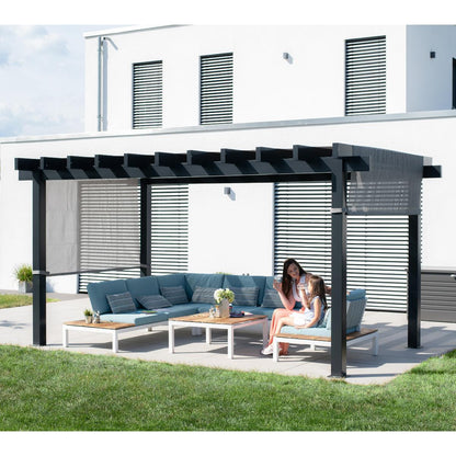 Yamba 10 x 16.5 ft. Aluminum Pergola| Sojag-Delightful Yard