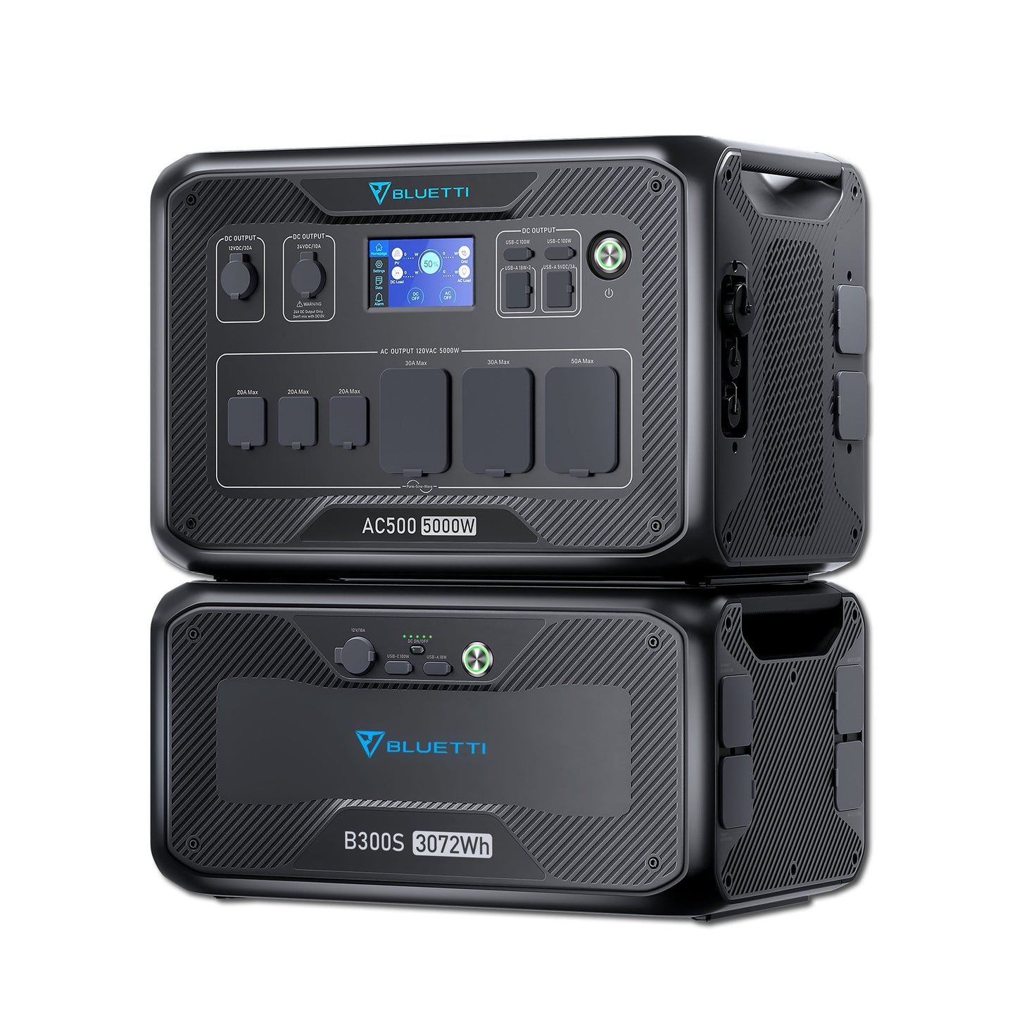AC500 + B300S Home Battery Backup Kit 3072Wh | BLUETTI-Delightful Yard