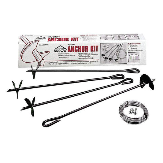 Arrow Earth Anchor Kit (Auger and Cable) - Delightful Yard