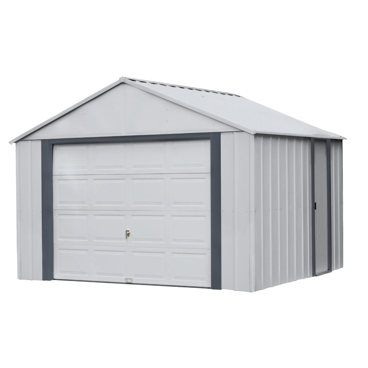 Arrow Murryhill Steel Garage Shed 12 x 10 ft.-Delightful Yard